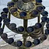 Candelabro De Iglesia En Bronce - 1920