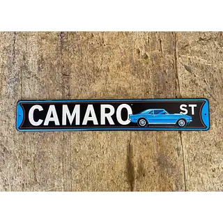 Letrero Metálico Camaro St