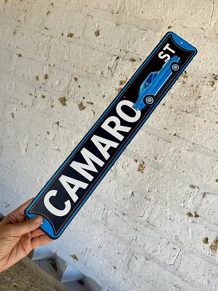 Letrero Metálico Camaro St