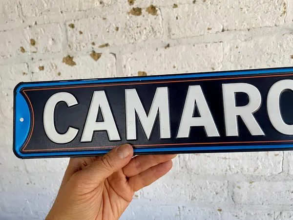 Letrero Metálico Camaro St