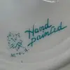 Candelero De Porcelana Pintado A Mano - Nipon 1891 A 1921