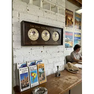 Reloj De Aeropuerto Eastern Air Lines - U.S.A. 1983