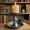 Candelero De Peltre - U.S.A. 1940