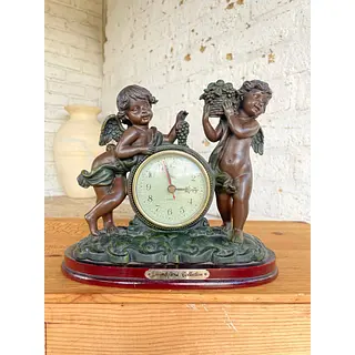 Reloj Crosa Con Dos Querubines - Italia 1996