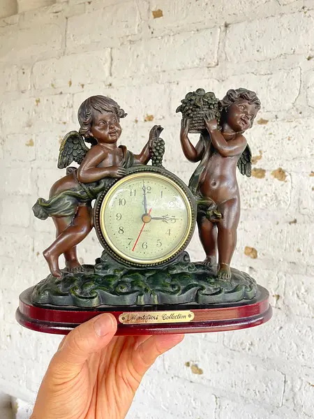 Reloj Crosa Con Dos Querubines - Italia 1996