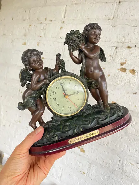Reloj Crosa Con Dos Querubines - Italia 1996