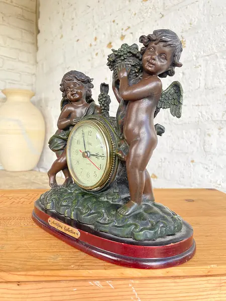 Reloj Crosa Con Dos Querubines - Italia 1996