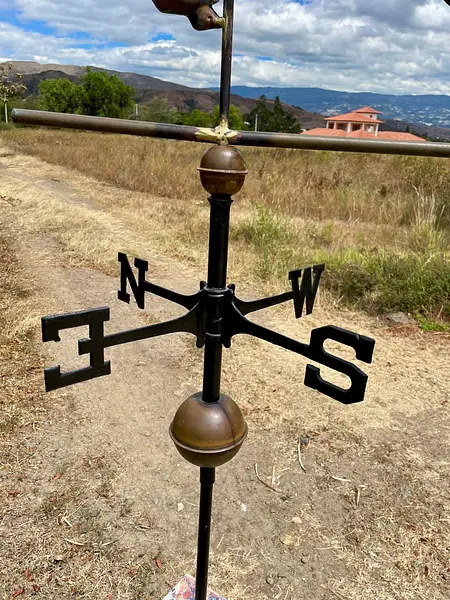 Veleta De Ciervo En Lámina De Cobre - U.S.A. 1920