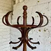 Perchero De Piso Estilo Thonet Con Paragüero - Taiwan 1970