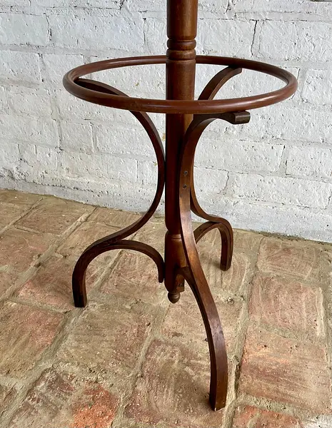 Perchero De Piso Estilo Thonet Con Paragüero - Taiwan 1970