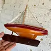 Revisar Velero Rústico Con Velas En Algodón