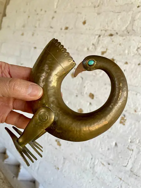 Escultura De Pájaro Del Taller Tinta - Ecuador 1960