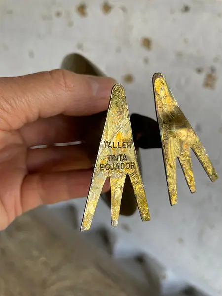 Escultura De Pájaro Del Taller Tinta - Ecuador 1960