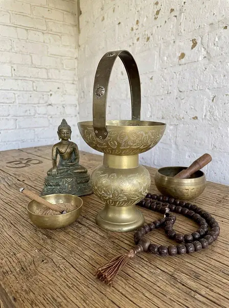 Kamandalu Sarna Brass 089t-3 - India 1960