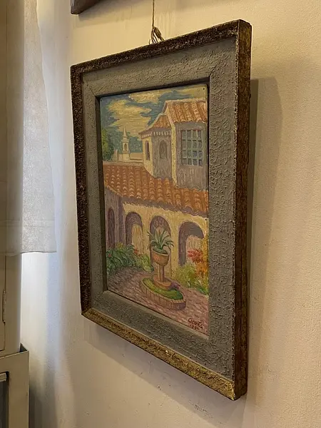 Cuadro De Estilo Costumbrista Del Maestro Acuña 1981
