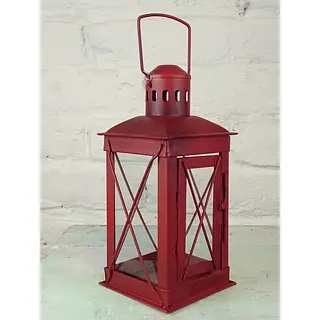 Farol Rojo Estilo Tren