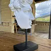 Escultura De Una Cara Griega