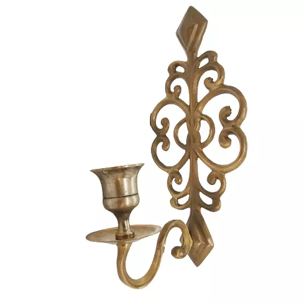 Candelabro De Piano De Bronce