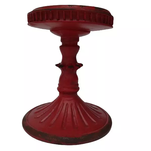 Candelabro Retro Rojo