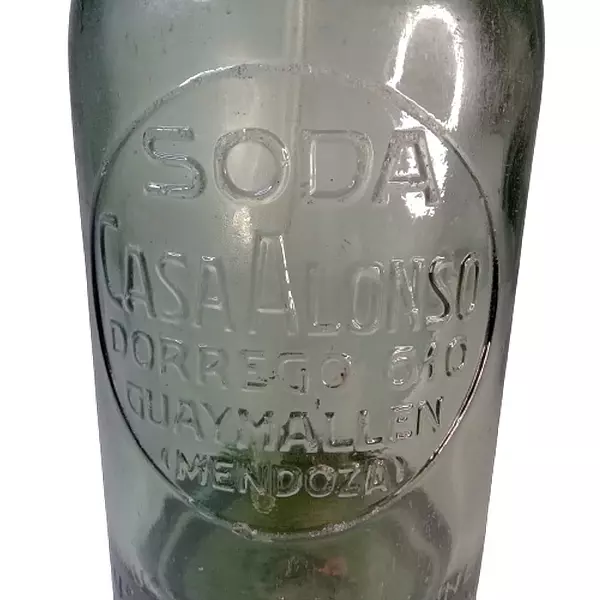 Botella Soda La Andina Casa Alonso Dorrego 610