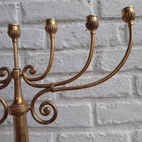 Candelabro Menorah S Xix