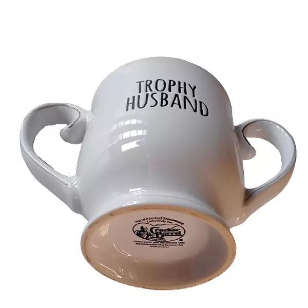 Mug 2 Asas Blanco Trophi Husband