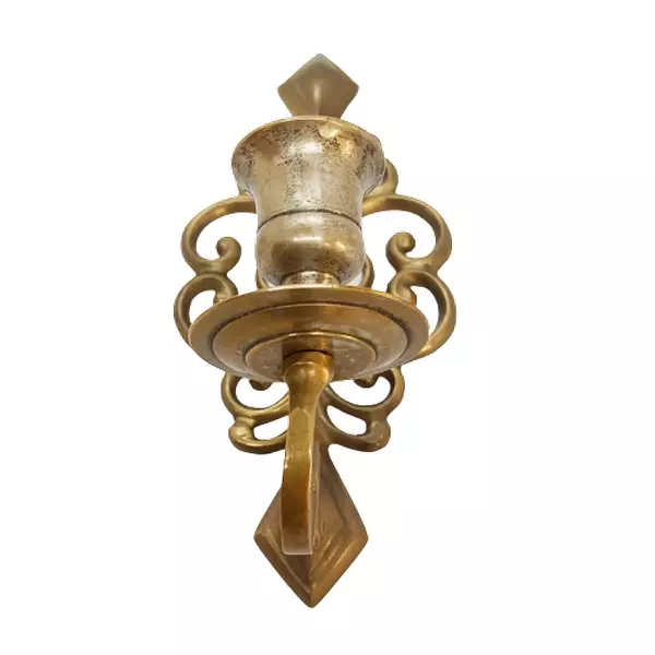 Candelabro De Piano De Bronce