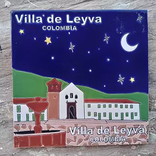 Baldosa Villa De Leyva Noche 15 X 15 Cm.