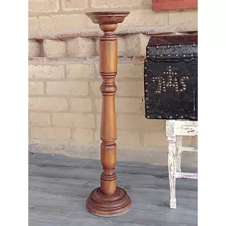 Columna De Piso Torneada - Colombia 1970