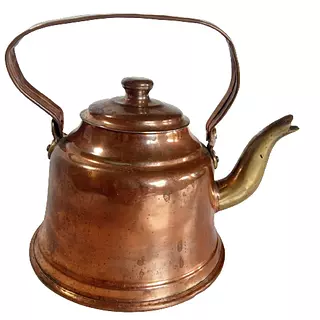 Tetera De Cobre - Turquía 1950