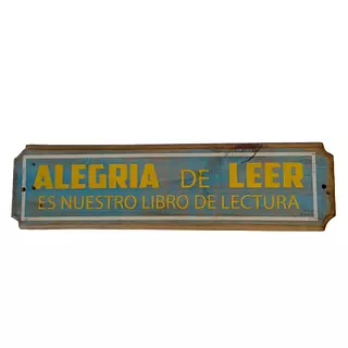 Letrero De Madera