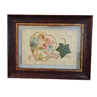 Postal Antigua De San Valentín U.S.A. 1910