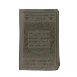 Libro De Medicina Francés 1924