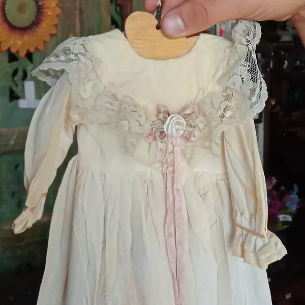 Vestido Bautismo 1900 Con Encaje