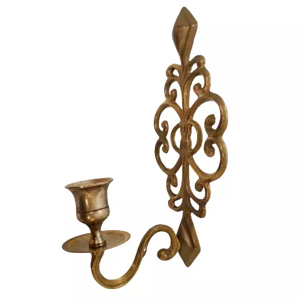 Candelabro De Piano De Bronce