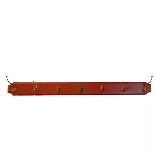 Percha Vintage Con 7 Soportes