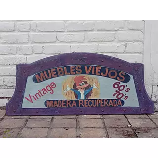 Letrero Vintage