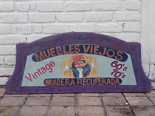 Letrero Vintage