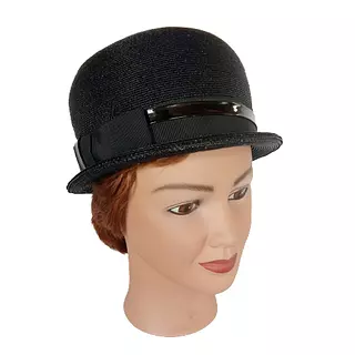Sombrero Valerie Modes Estilo Cloche - U.S.A. 1950