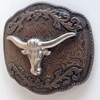 Hebilla Texana De Cinturón
