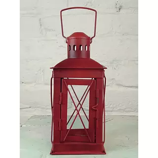 Farol Rojo Estilo Tren