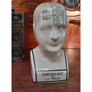 Cabeza Frenológica Lorenzo Niles Fowler