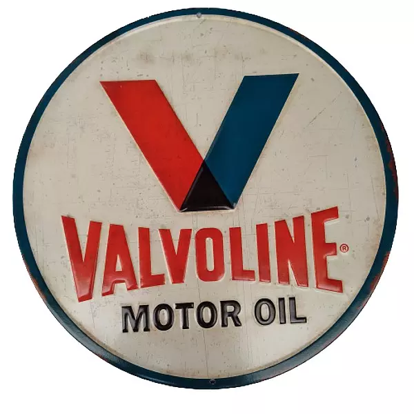 Letrero Valvoline Redondo