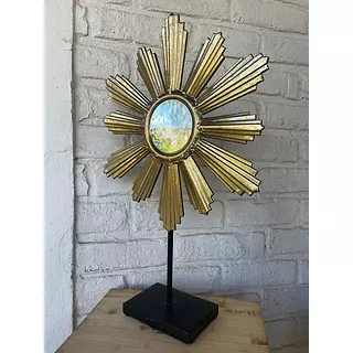Espejo Sol Con Base Para Mesa