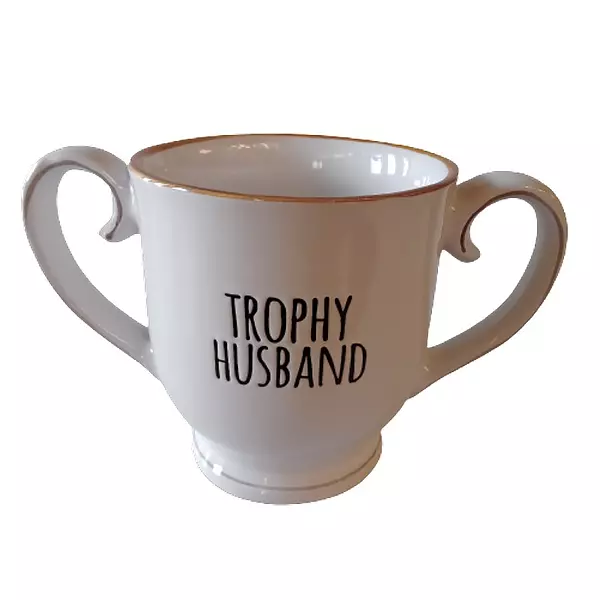 Mug 2 Asas Blanco Trophi Husband