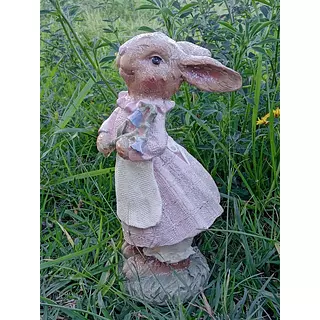 Coneja Recolectora De Flores