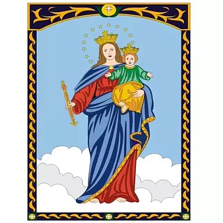 María Auxiliadora 20 X 30 Cm.