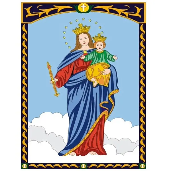 María Auxiliadora 20 X 30 Cm.