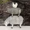 Figura Oveja, Cerdo Y Gallina