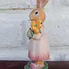 Coneja Con Tulipanes